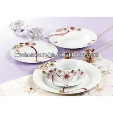 Royal family style porcelain dinnerware sets